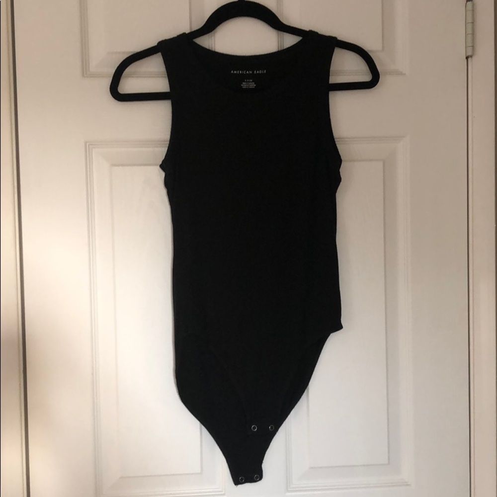 American Eagle Soft Bodysuit in black
